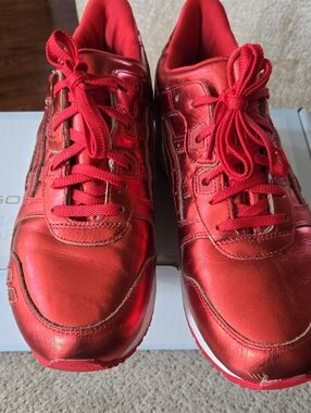 Asics Metallic Red Women's Sneakers